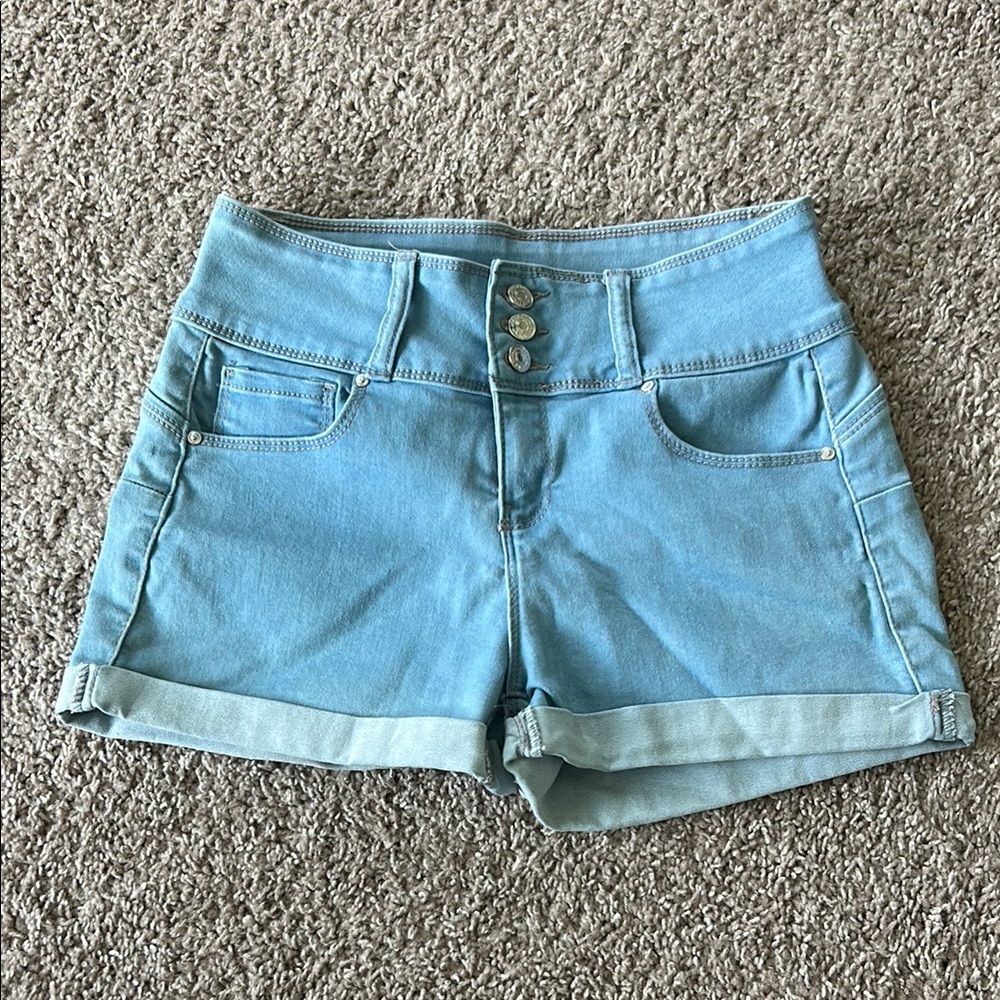 Forever 21 high waisted stretchy Denim Shorts